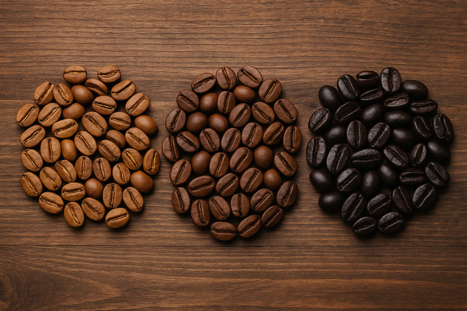 Choisissez votre torréfaction : comprendre les cafés clairs, moyens et foncés