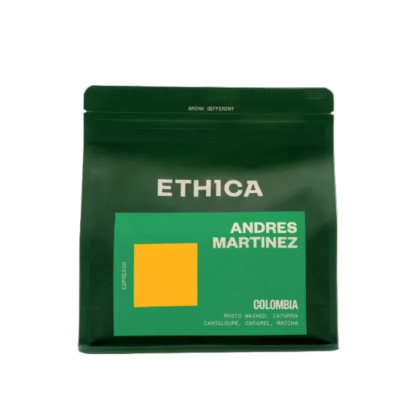 Ethica Coffee Roasters - Andres Martinez - Colombia - Washed - Espresso