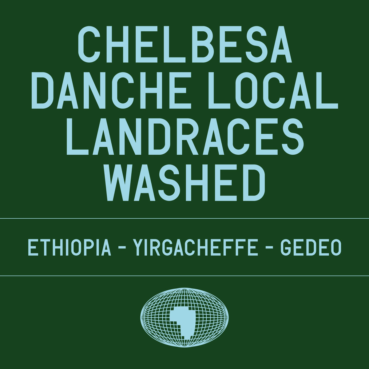 Datura Coffee Paris - Chelbesa Danche - Ethiopia - Local Landraces Washed