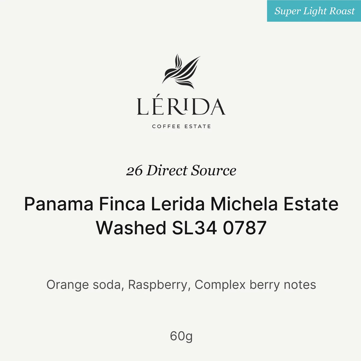 Big Sur Coffee - Finca Lerida Michela Estate - 26 New Season - Panama - Washed SL34 0787