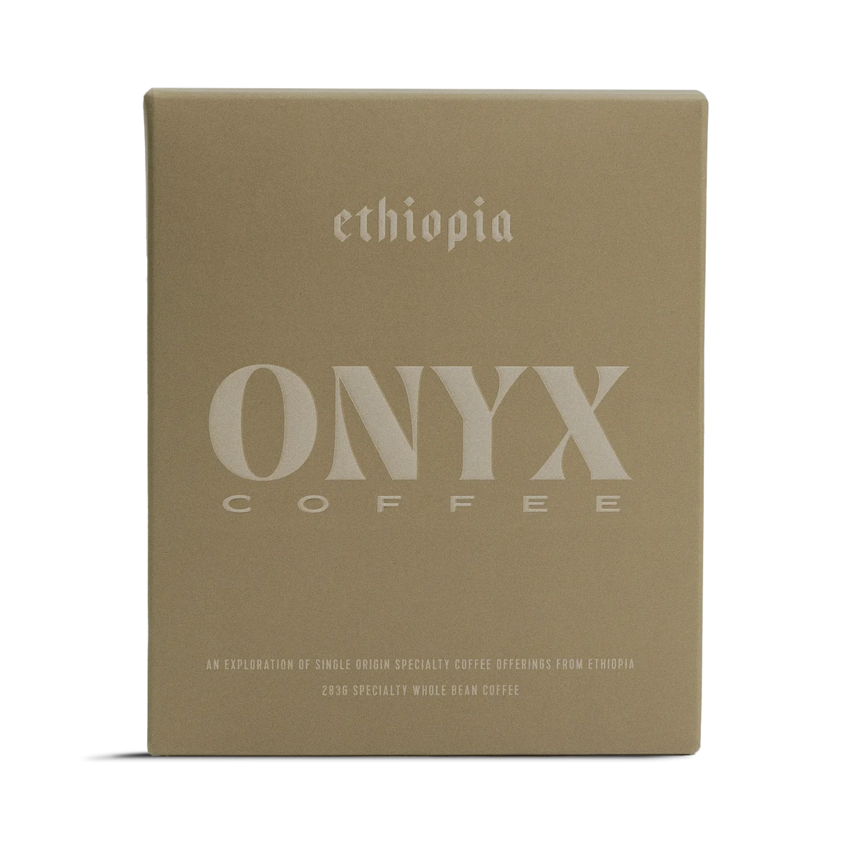 Coffee packaging for Onyx Coffee Lab - Bochesa - Ethiopia - Landrace - Natural