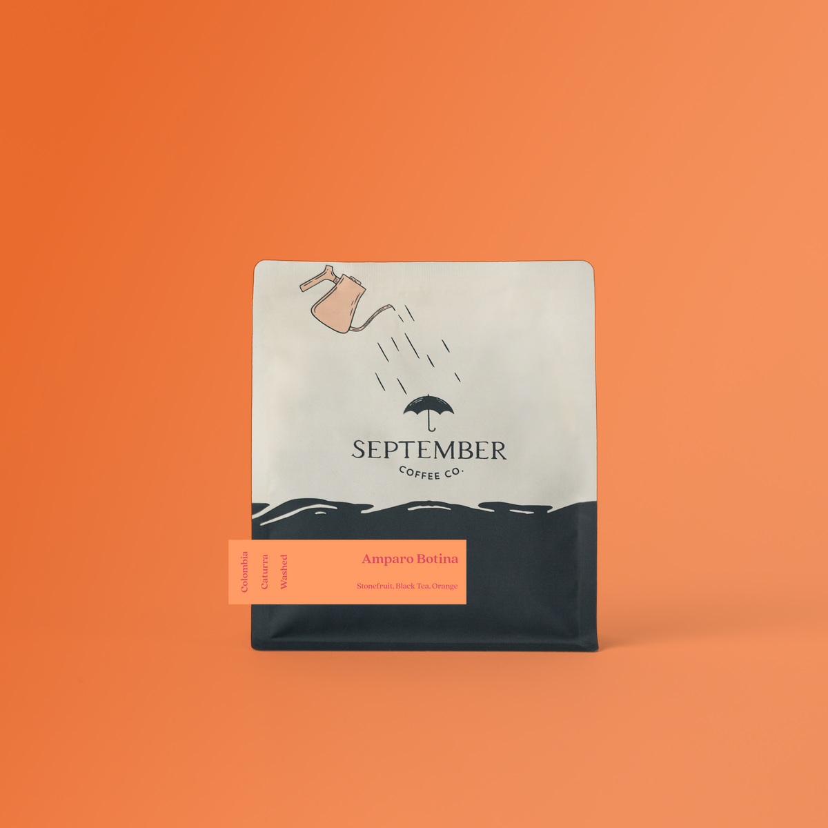Coffee packaging for SEPTEMBER - Amparo Botina - Colombia Washed Caturra