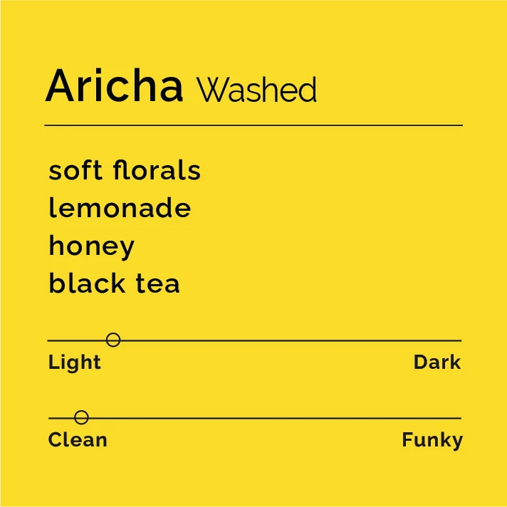 Black & White Roasters – Aricha - Washed