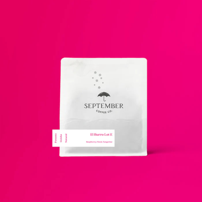 SEPTEMBER - El Burro Lot E - Panama Natural Geisha