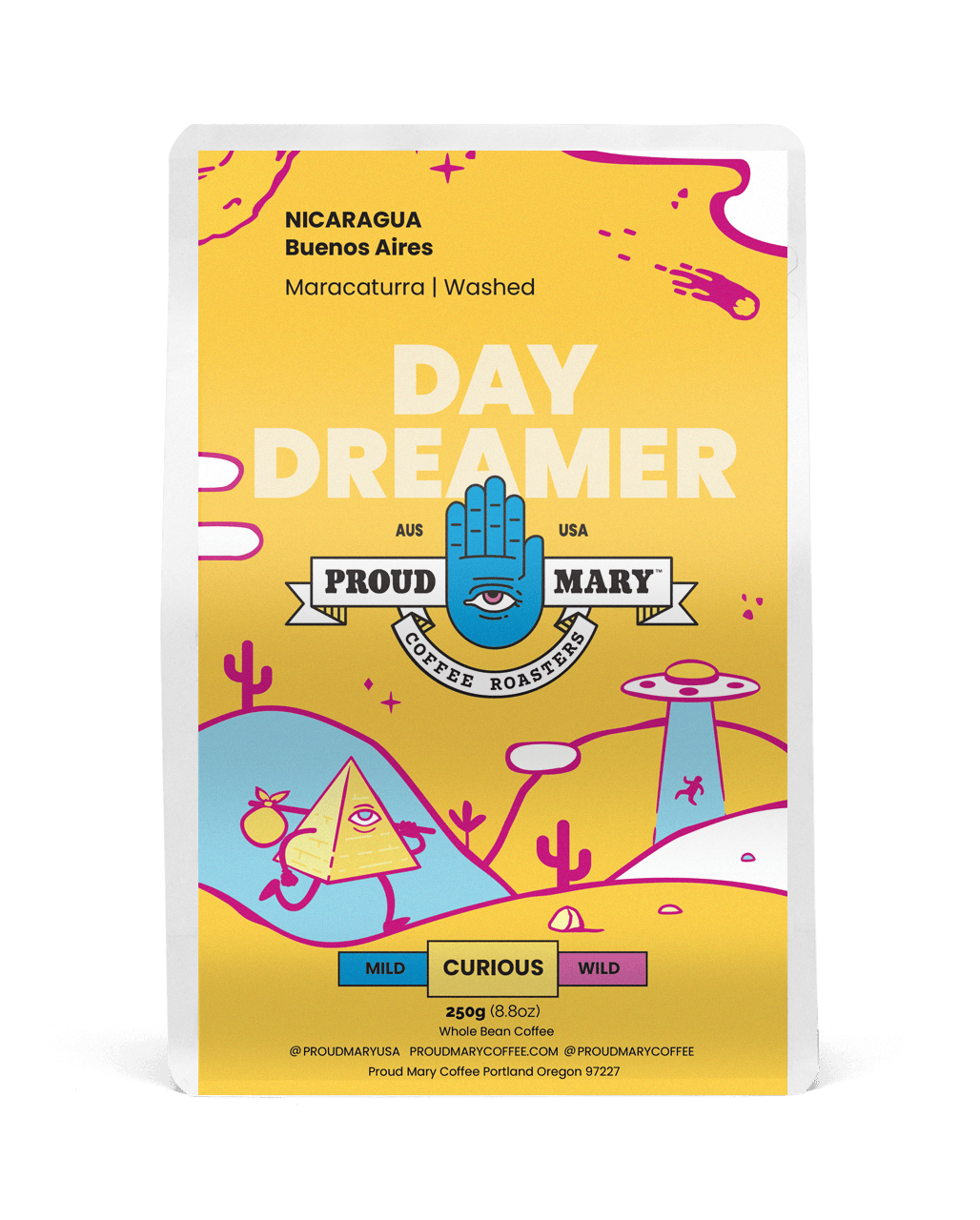 Proud Mary Coffee - NICARAGUA | Buenos Aires | Maracaturra | Washed - 250 g coffee bag