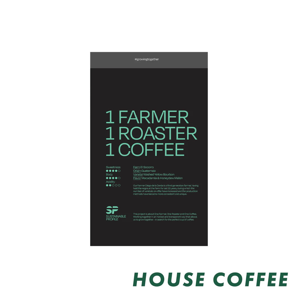 APRIL - Sustainable Profile Coffee - Guatemala - Washed - Yellow Bourbon