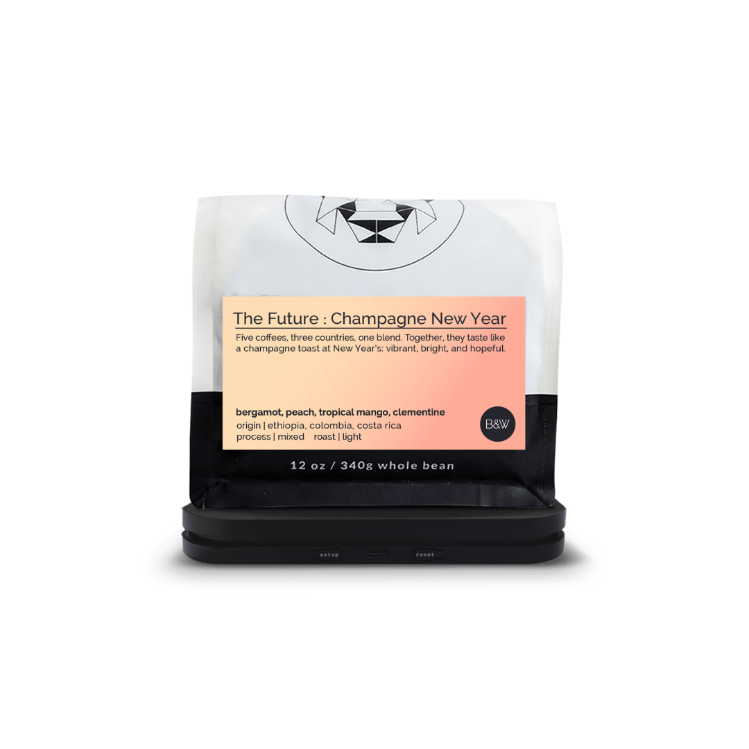 Black & White Roasters –The Future - Champagne New Year