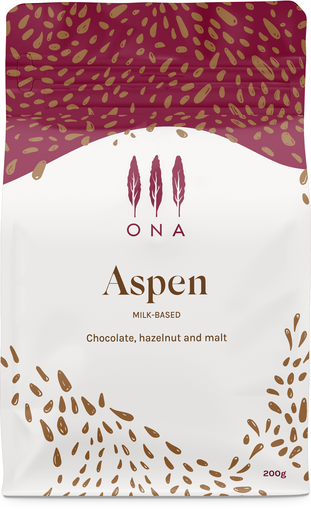 Coffee packaging for ONA Coffee - Aspen
