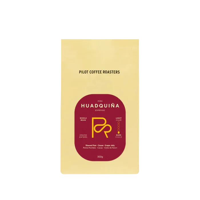 Pilot Coffee - Huadquiña 'Espresso' – Peru