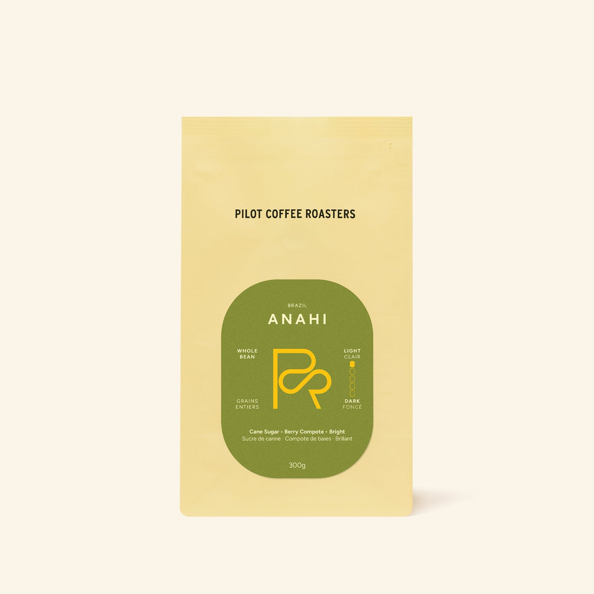 Coffee packaging for Pilot Coffee Roasters - Anahi - Brazil