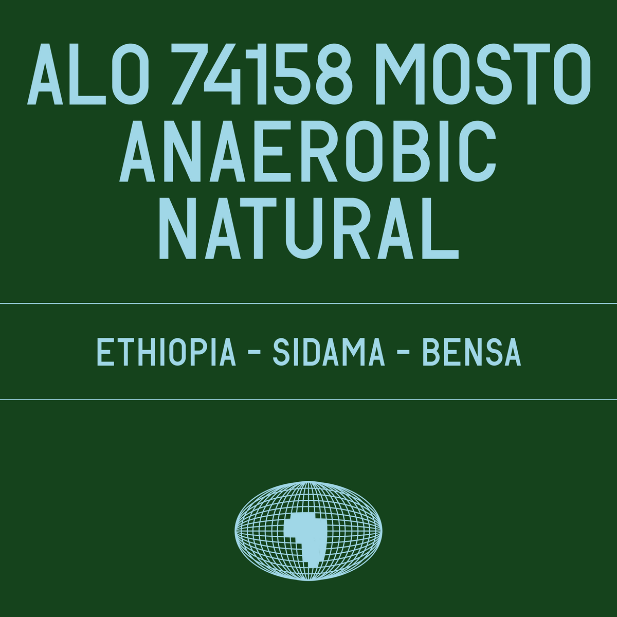 Datura Coffee - Alo 74158 - Ethiopia - Mosto Anaerobic Natural
