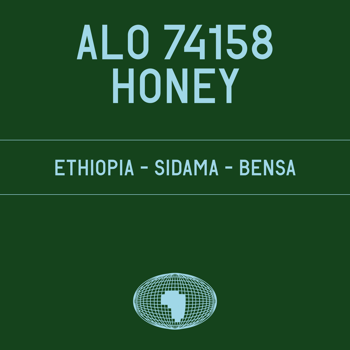 Datura Coffee Paris - Alo 74158 Honey - Ethiopia - 100g
