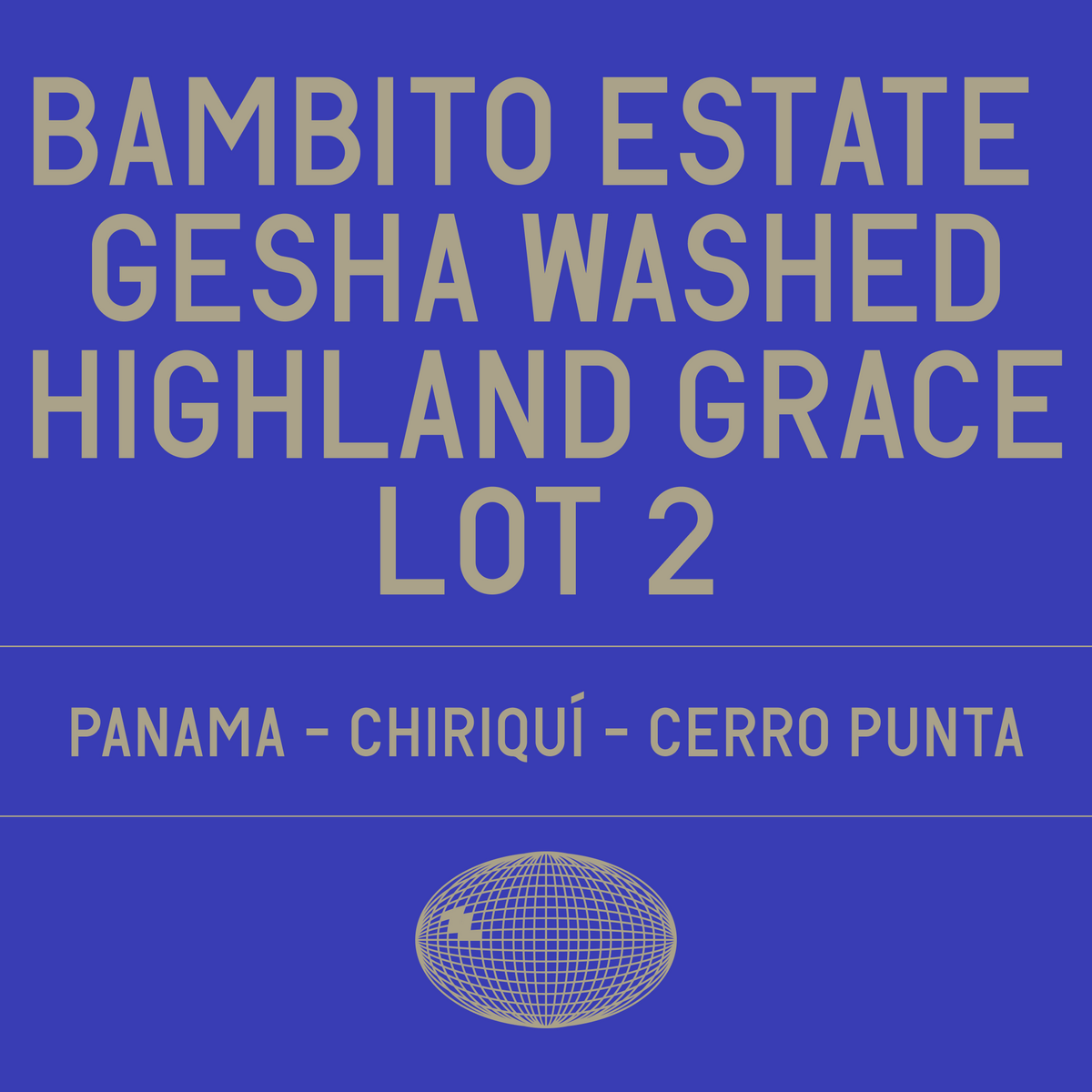 Datura Coffee Paris - Bambito Estate Gesha Washed Highland Grace Lot 2 - Panama - 100g