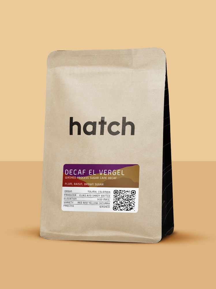 HATCH - El Vergel Condor - Washed - Decaf