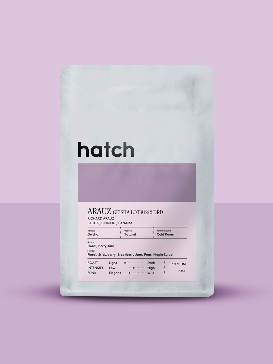 Hatch Coffee - Arauz Geisha Lot #1212 - Panama - Cold Room Natural (DRD)