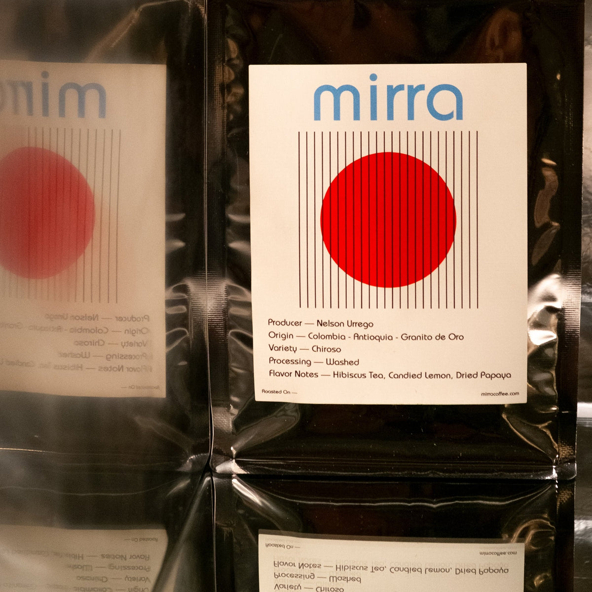 Mirra Coffee - Nelson Urrego - Colombia - Washed Chiroso 125g