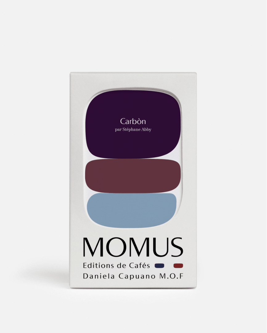 Coffee packaging for MOMUS - Carbòn