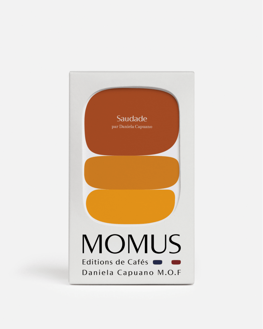 Coffee packaging for MOMUS - Saudade