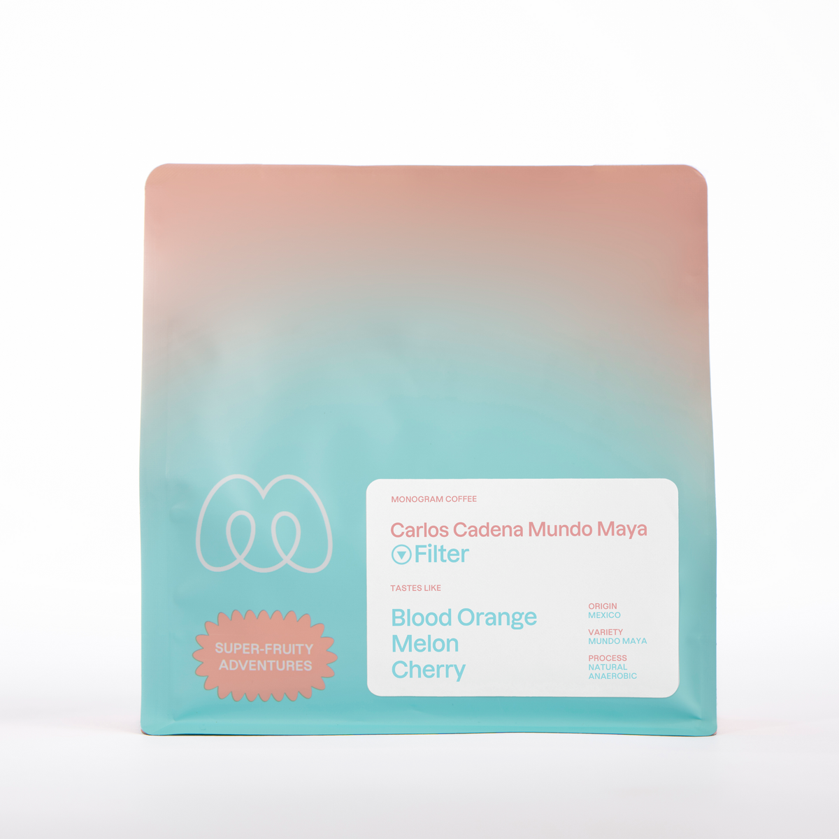 Coffee packaging for MONOGRAM - Carlos Cadena Mundo Maya