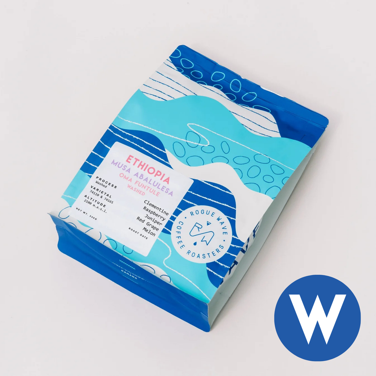Rogue Wave Coffee - Ethiopia - Musa Abalulesa Oma Fontule - Washed - 340g
