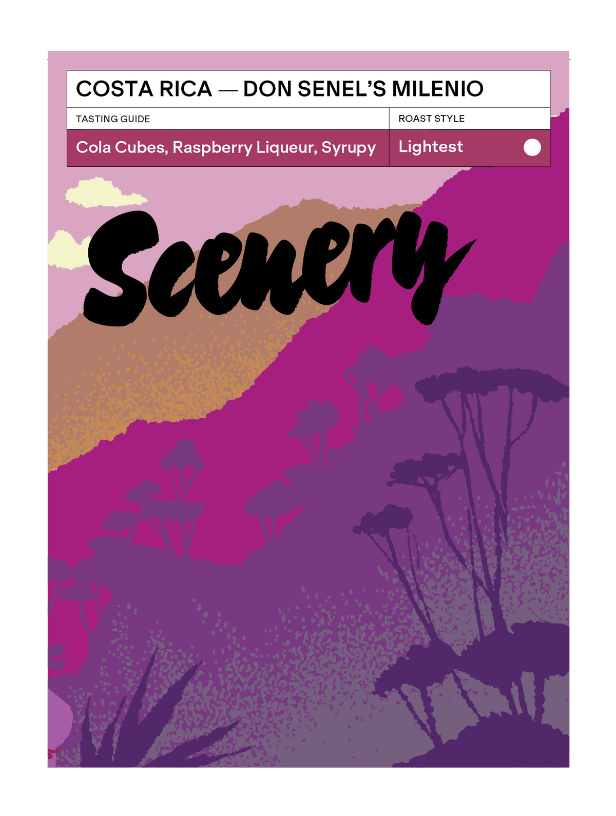 Scenery Don Senel Milenio 200g whole bean coffee