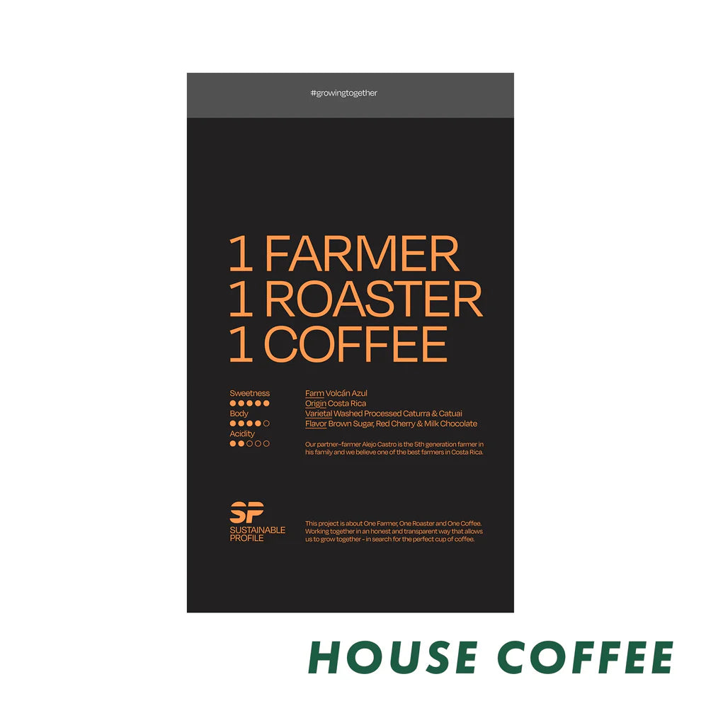 APRIL - Sustainable Profile Coffee - Costa Rica - Washed - Caturra, Catuai