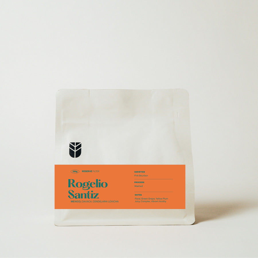 Subtext Coffee Roasters - Rogelio Santiz - Mexico - Washed - Pink Bourbon 250g coffee bag