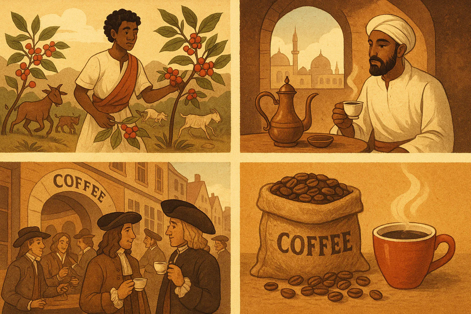 L’Histoire du Café