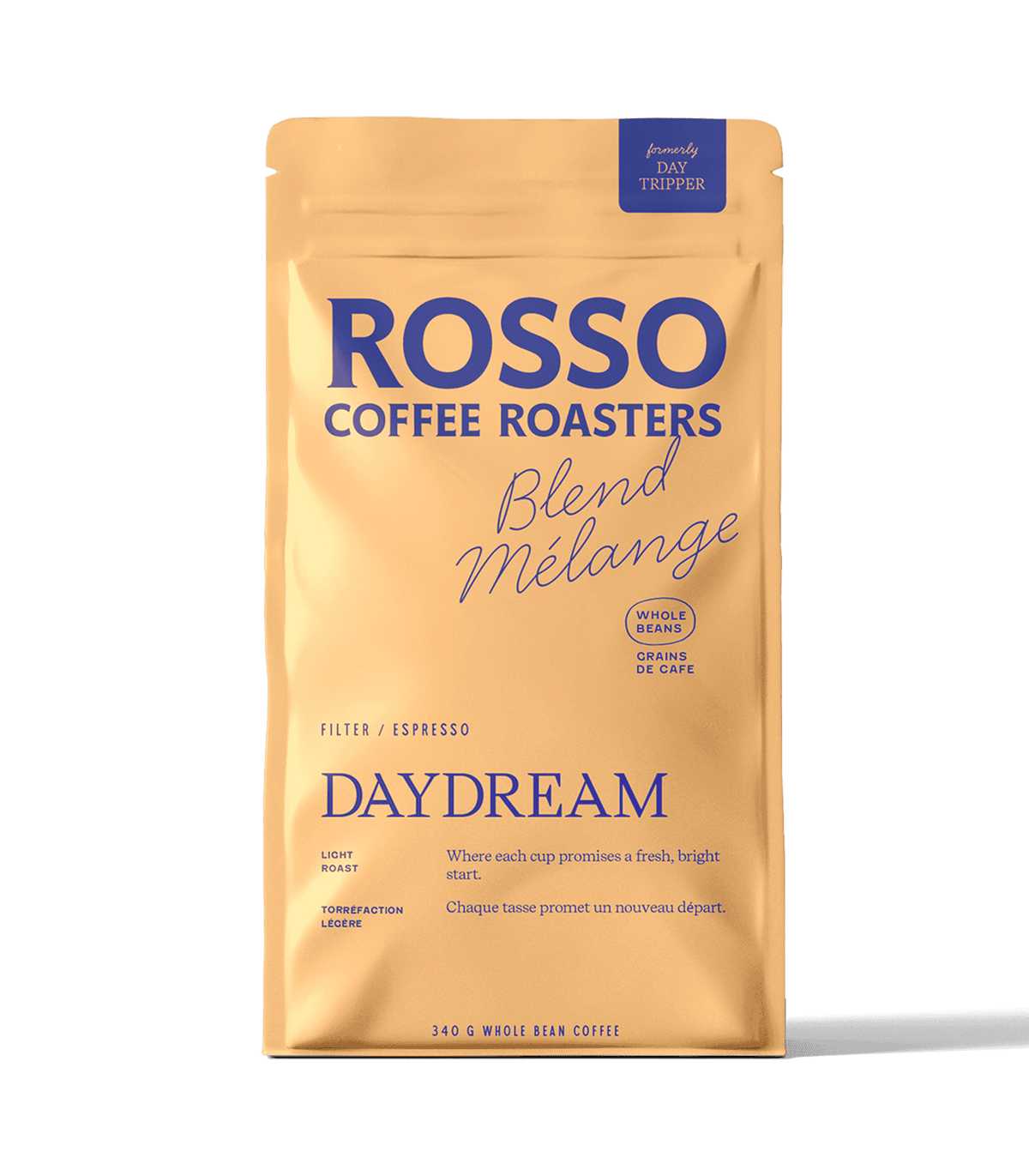 Coffee packaging for Rosso - Daydream / Light Roast