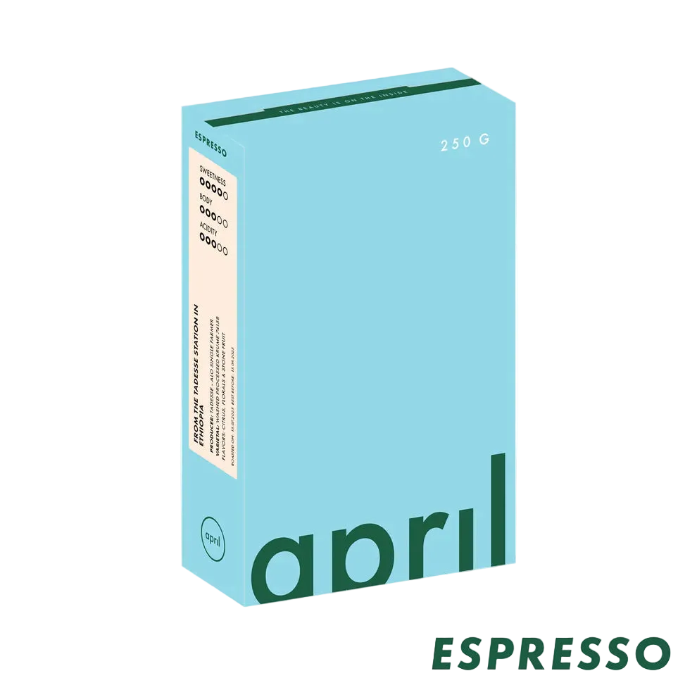 APRIL - Tadesse Espresso - Ethiopia - Washed - Krume 74158