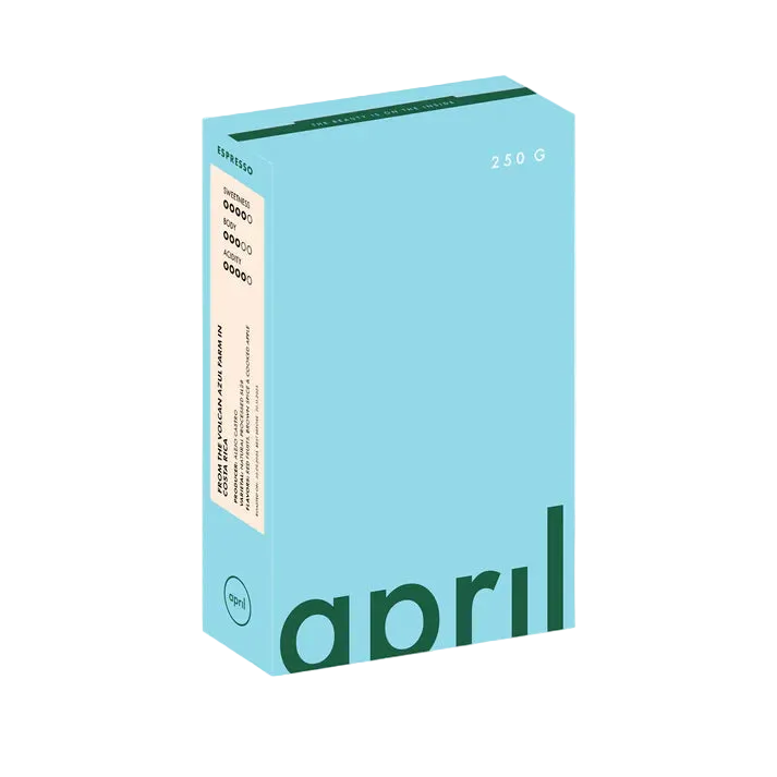 APRIL - Volcan Azul Espresso - Costa Rica - Natural - SL28