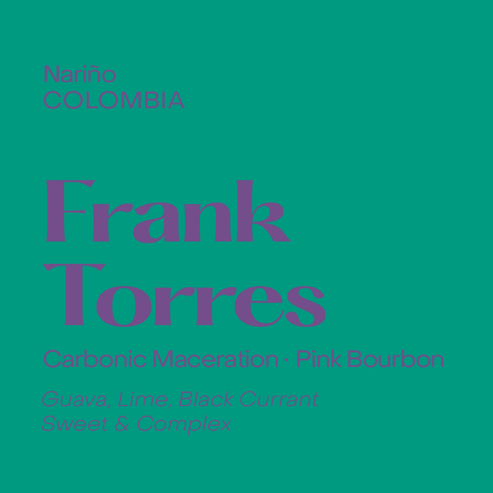 Subtext - Frank Torres - Colombia - Carbonic Maceration - Pink Bourbon