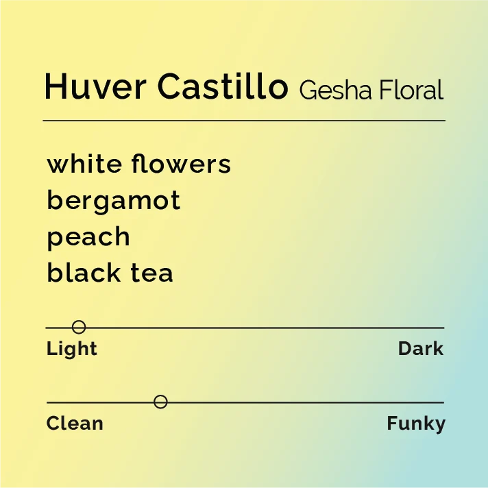 Black & White Roasters  – Huver Castillo - Gesha Floral