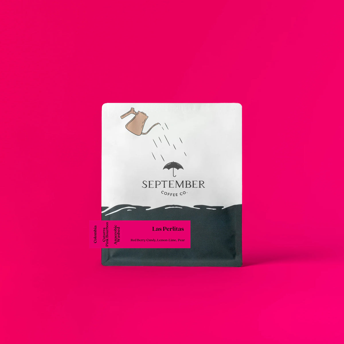 Coffee packaging for SEPTEMBER - Las Perlitas - Colombia - Anaerobic Washed - Pink Bourbon