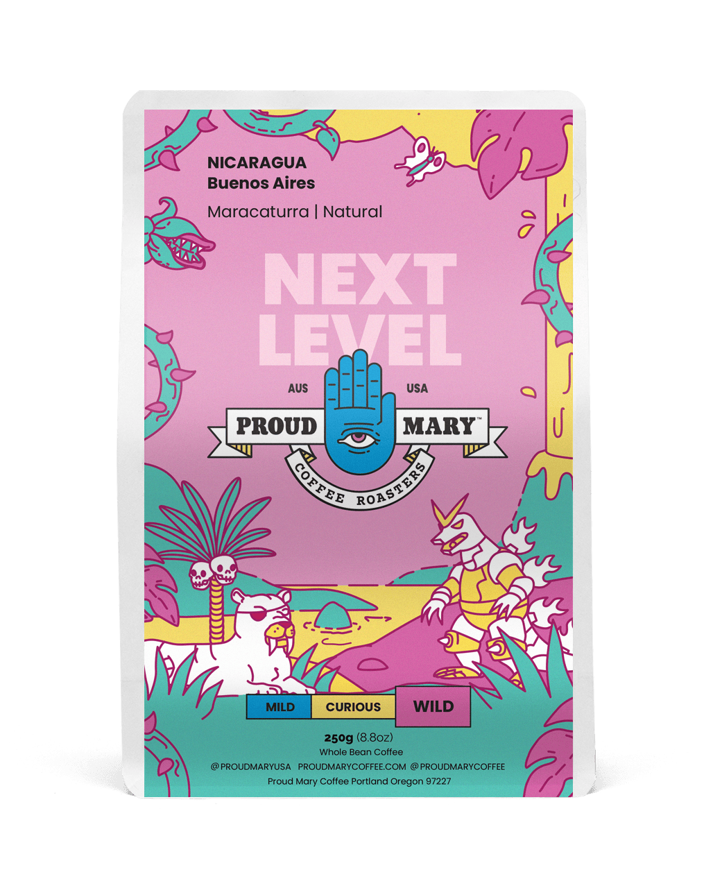 Proud Mary Coffee - NICARAGUA | Buenos Aires | Maracaturra | Natural - 250 g coffee bag