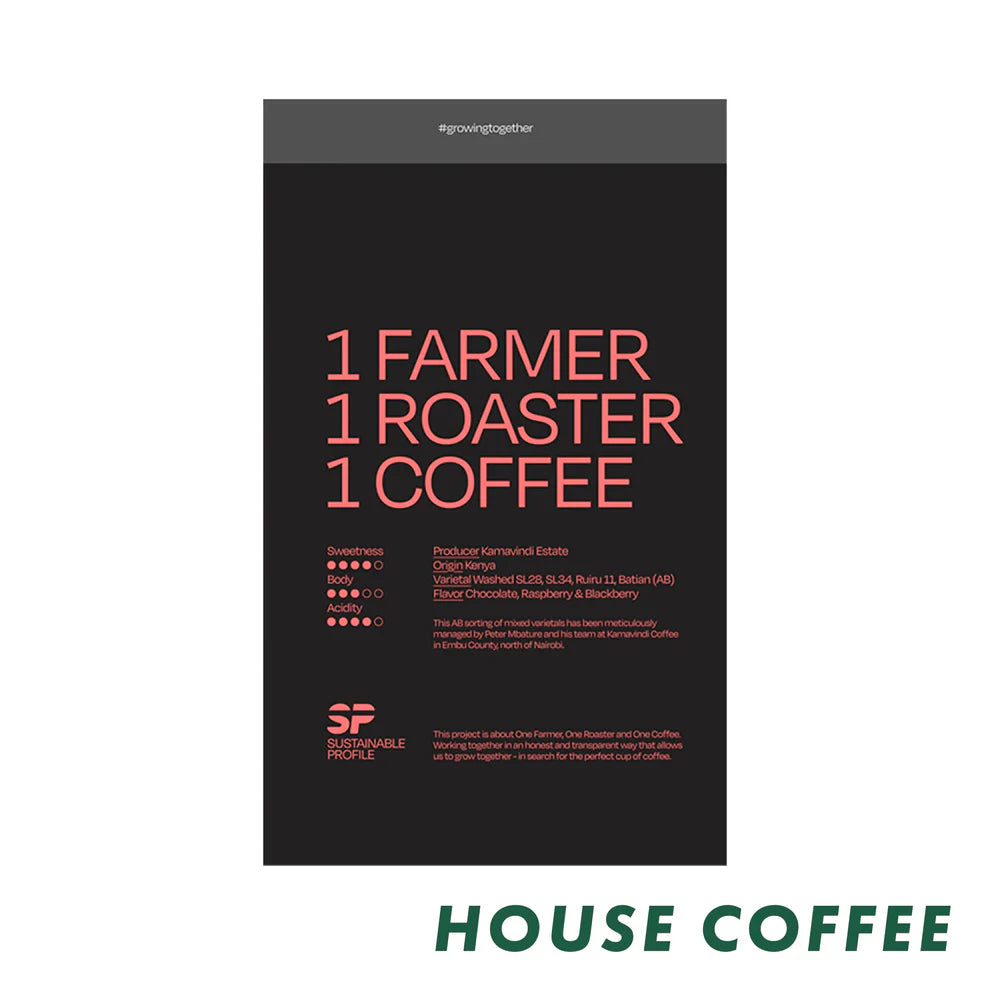 APRIL - Sustainable Profile Coffee - Kenya - Washed - SL28, SL34, Ruiru11, Batian AB