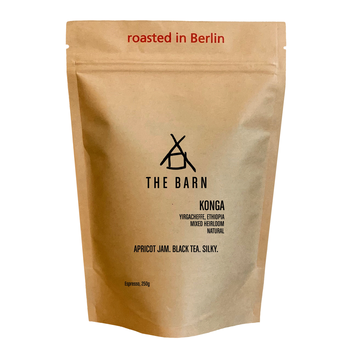 Coffee packaging for The Barn - Konga