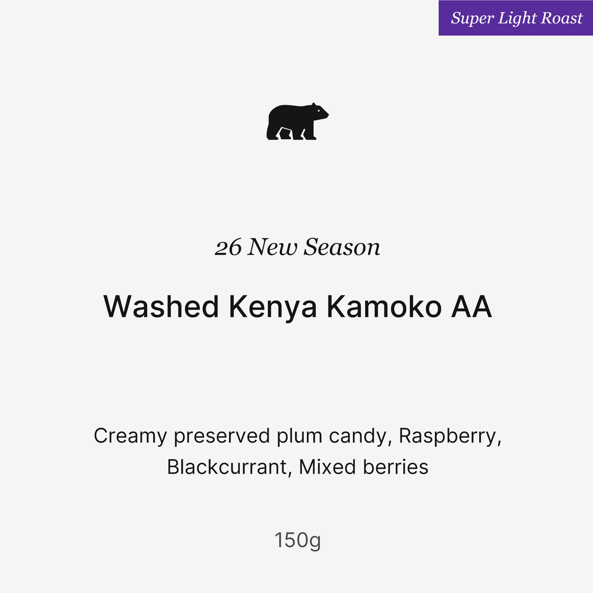 Big Sur Coffee - Kamoko AA - Kenya - Washed