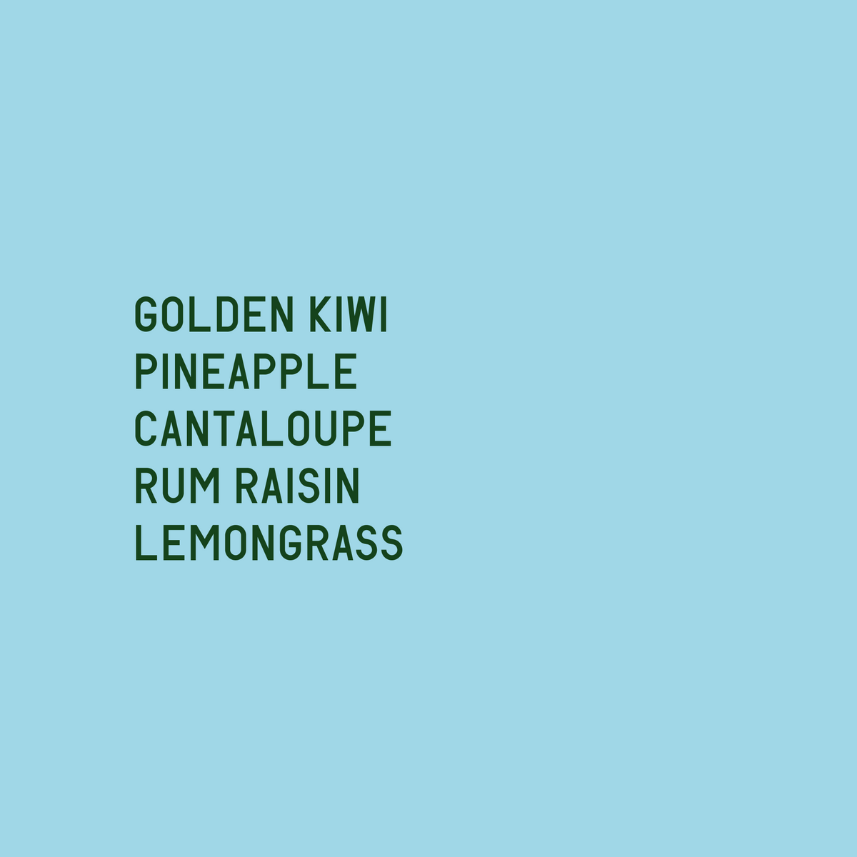 Tasting notes: Golden kiwi, pineapple, cantaloupe, rum raisin, lemongrass | Datura Coffee - Alo 74158 - Ethiopia - Mosto Anaerobic Natural