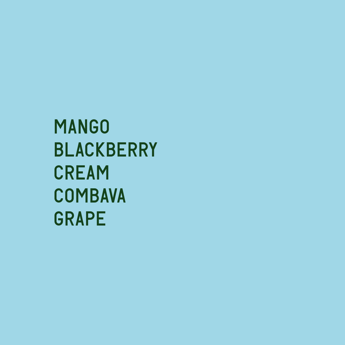 Tasting notes: Mango, blackberry, cream, combava, grape | Datura Coffee - Gesha Village Lot 26/E-24 Oma - Ethiopia - Anaerobic Natural