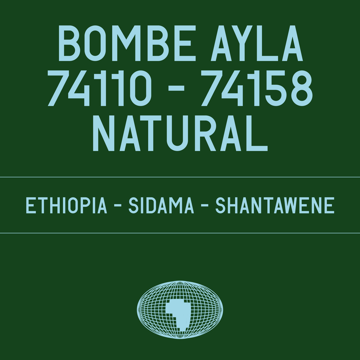 Datura Coffee - Bombe Ayla 74110 / 74158 - Ethiopia - Natural