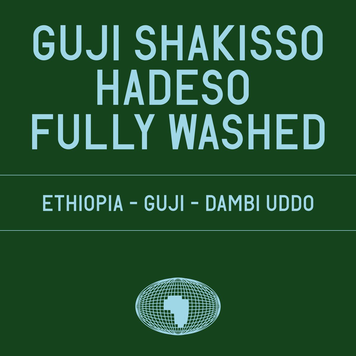 Datura Coffee Paris - Guji Shakisso Hadeso JARC varieties - Local Landraces Fully Washed - Ethiopia - 200g