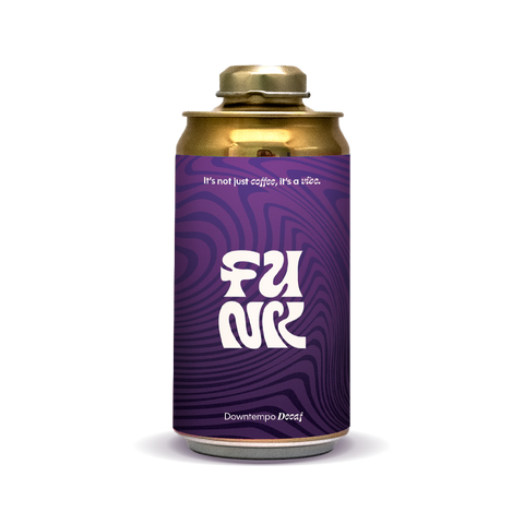 FUNK Coffee Downtempo Decaf 250g whole bean can