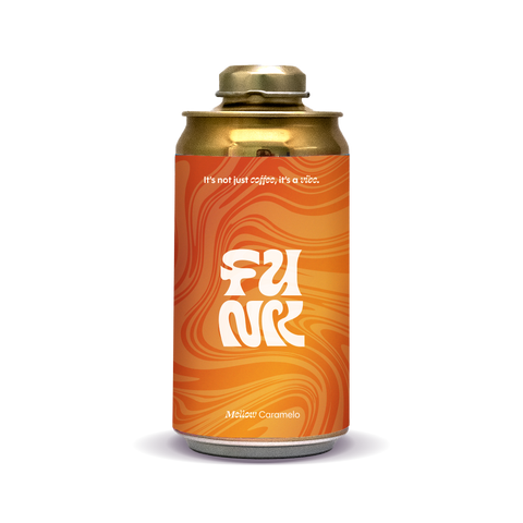 FUNK Coffee Mellow Caramelo 250g whole bean can