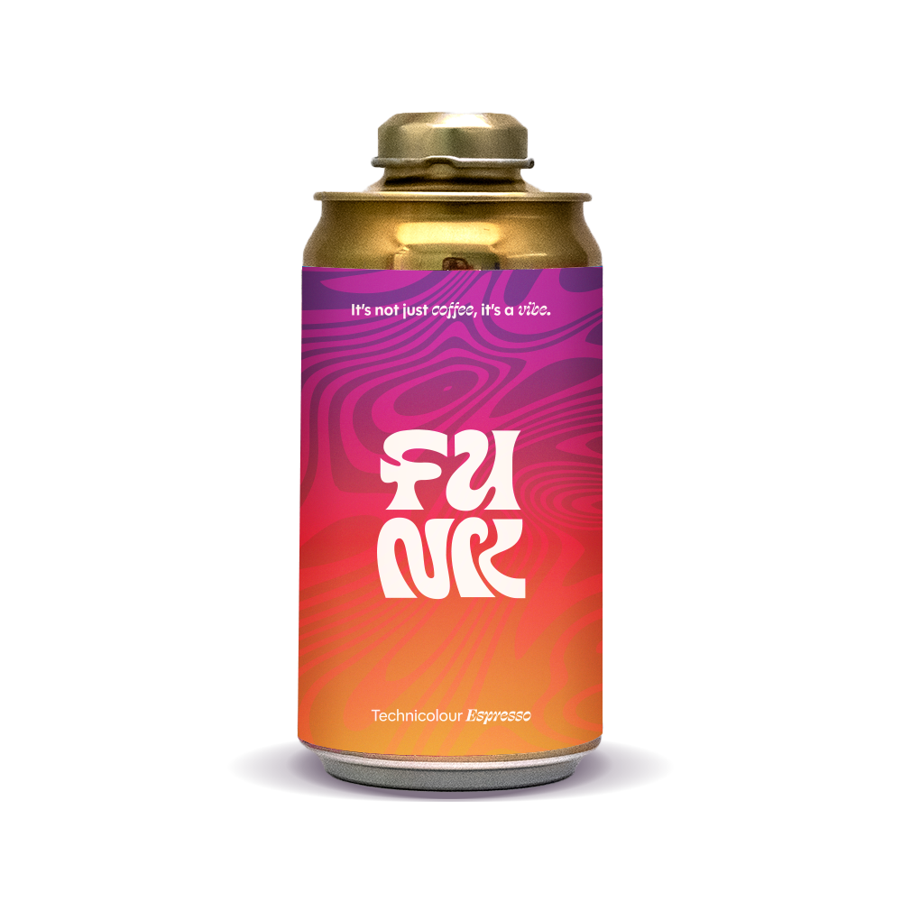 FUNK Coffee Technicolour 250g whole bean can