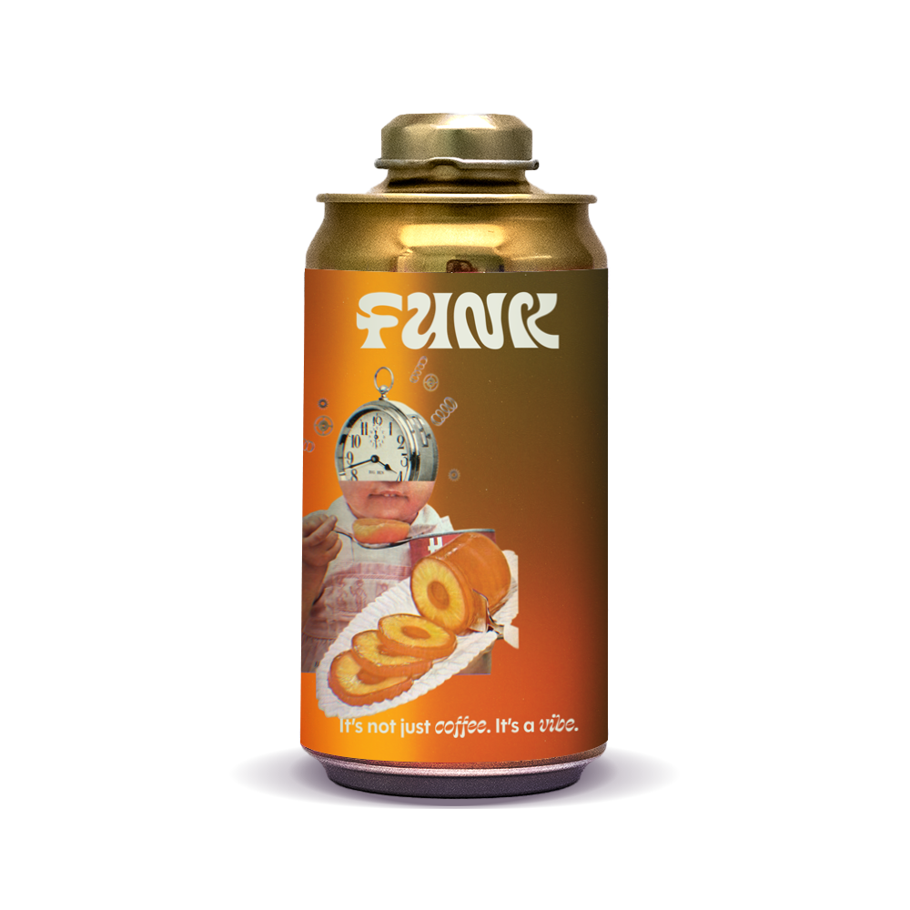 FUNK Coffee Time After Time 250g whole bean can