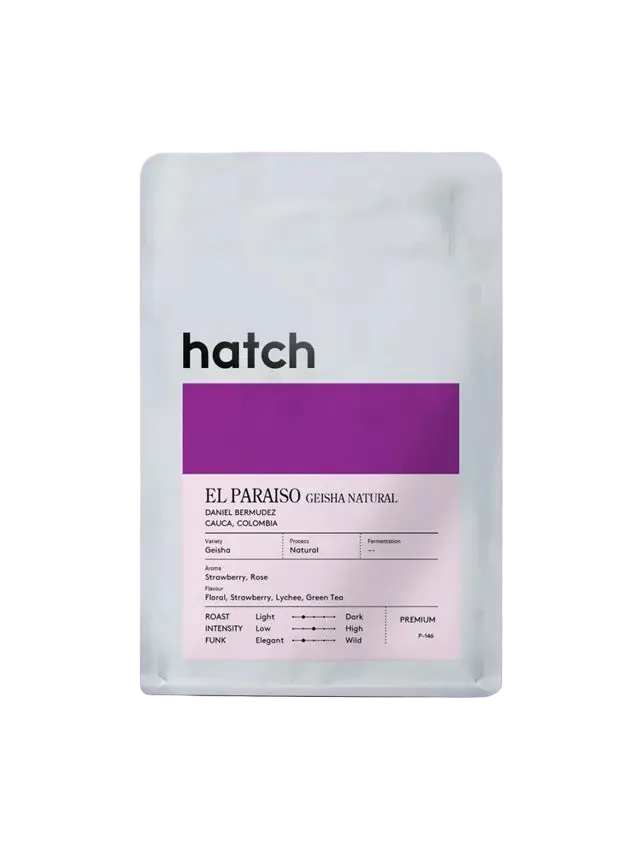 Hatch Coffee – El Paraiso - Colombia - Geisha Natural
