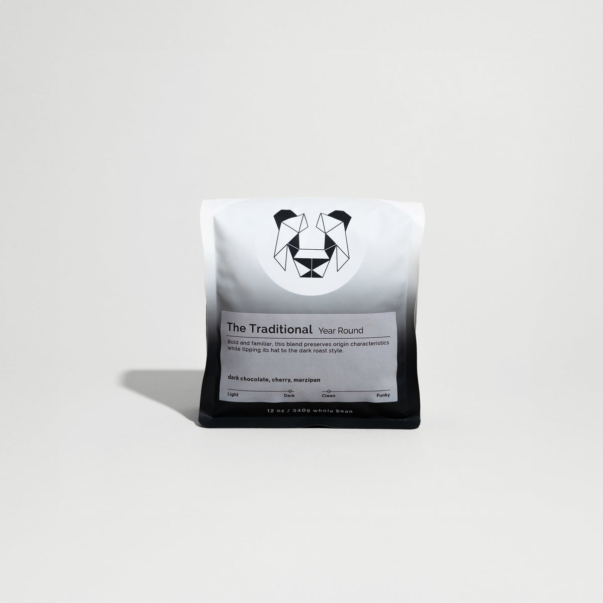 Coffee packaging for Black & White Roasters – The Traditional