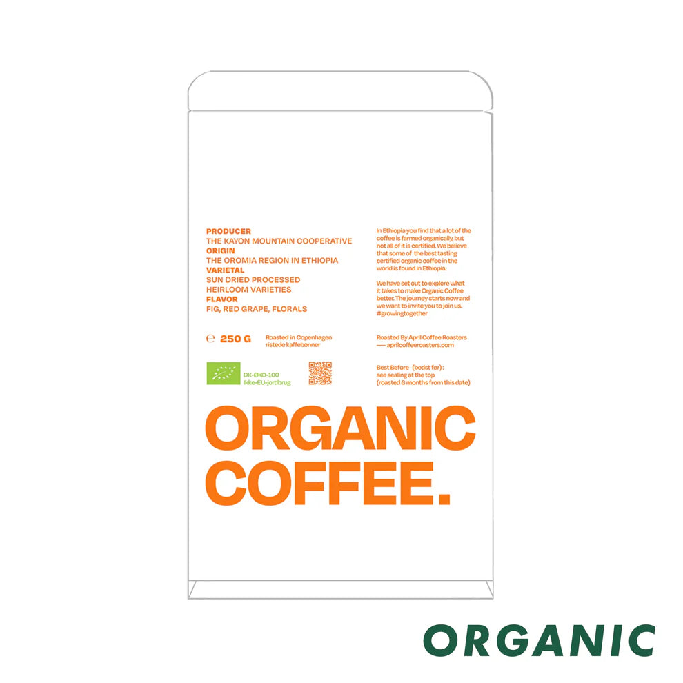 APRIL - Organic - Kayon Mountain - Ethiopia - Natural - Heirloom