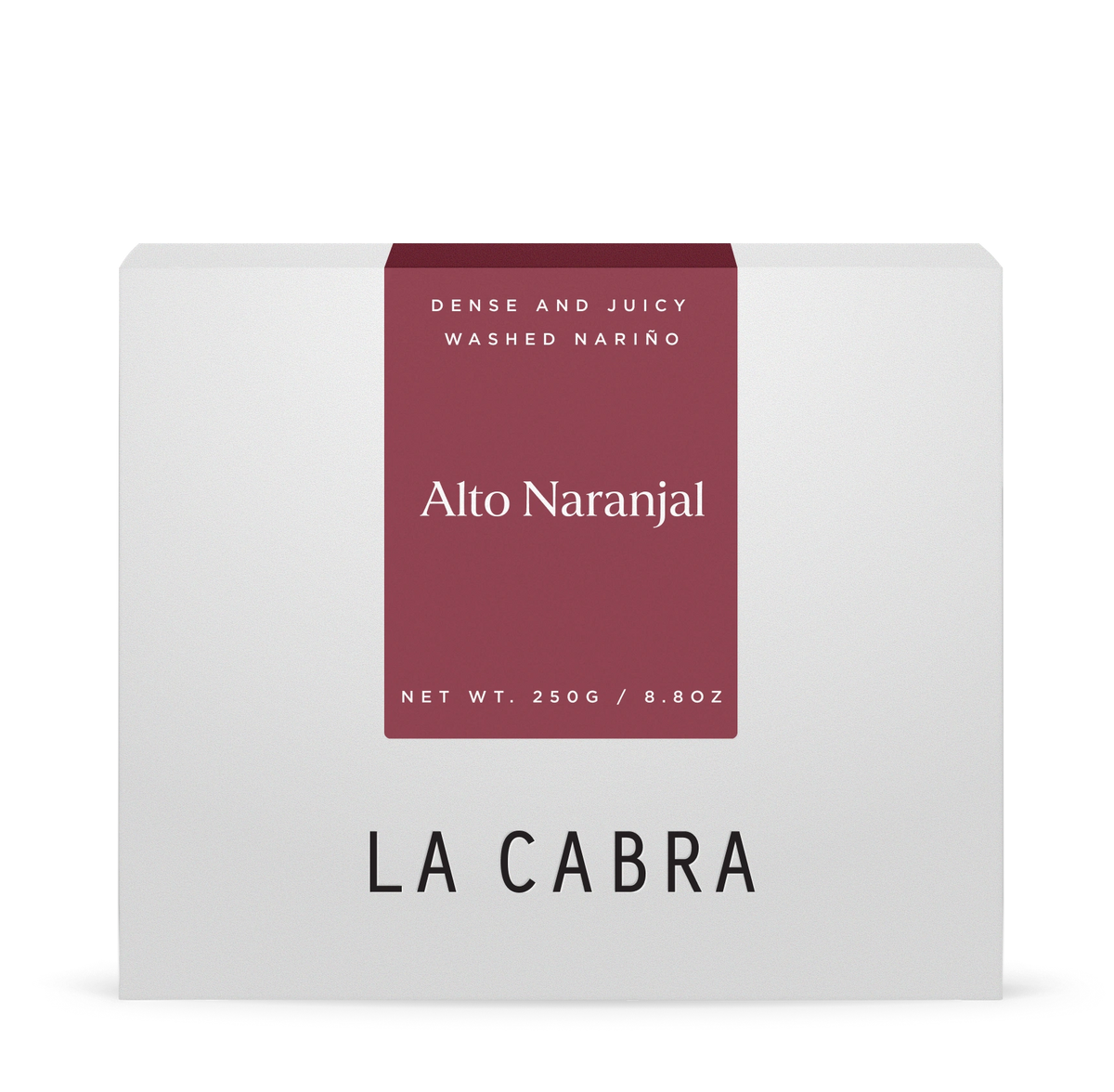 La Cabra - Alto Naranjal 250g whole bean coffee box